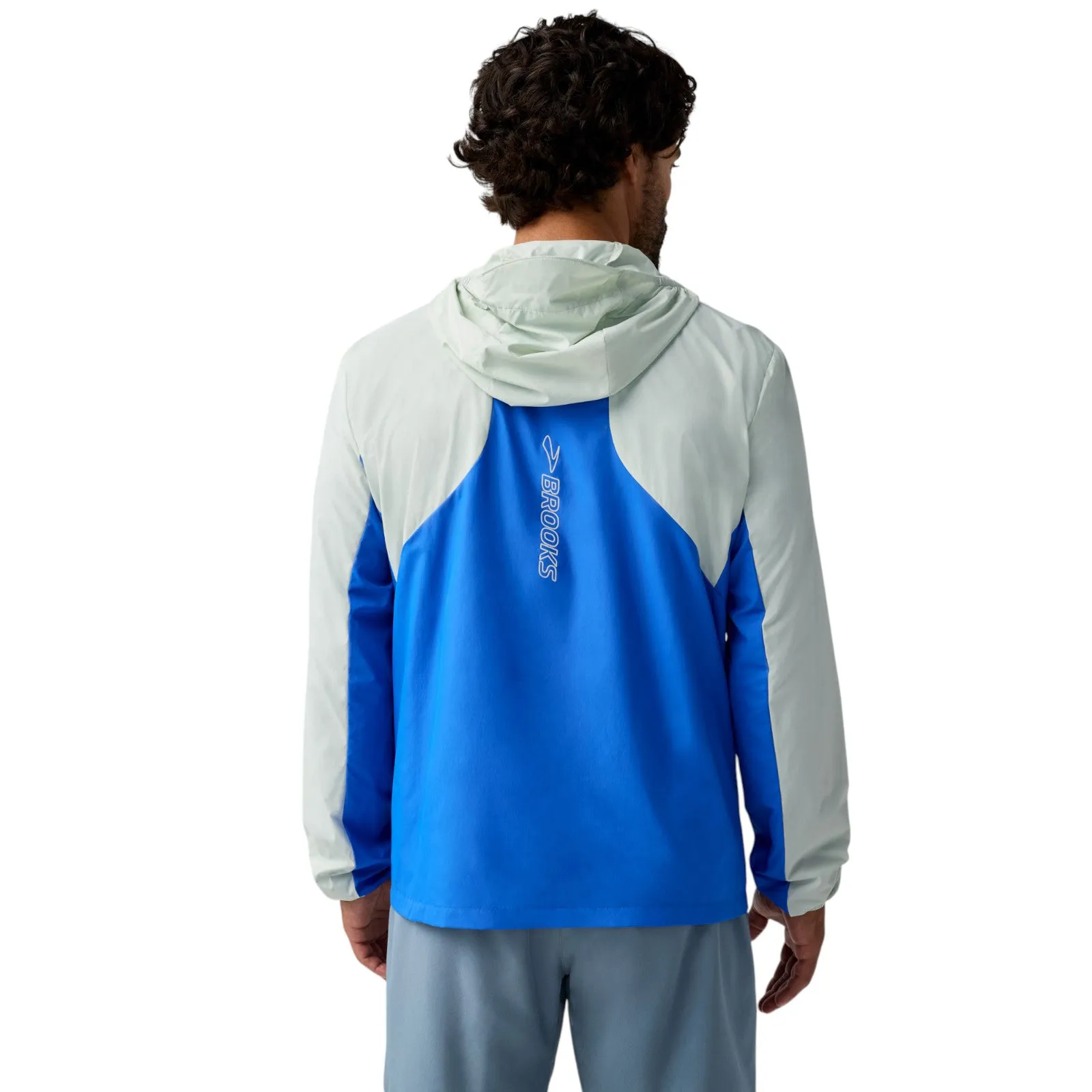 DoubleReinforced Zipper Potential Brooks Mens Canopy Packable 2.0 Jacket