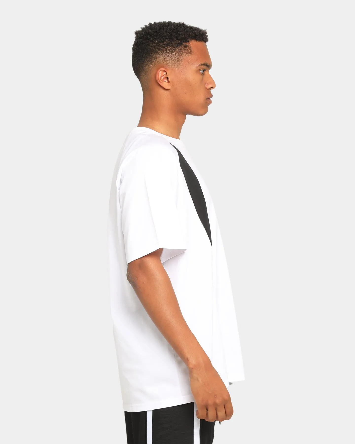 Essential Casual Sleep Elevn Clothing Co. Manifest Raglan Short Sleeve T-Shirt White