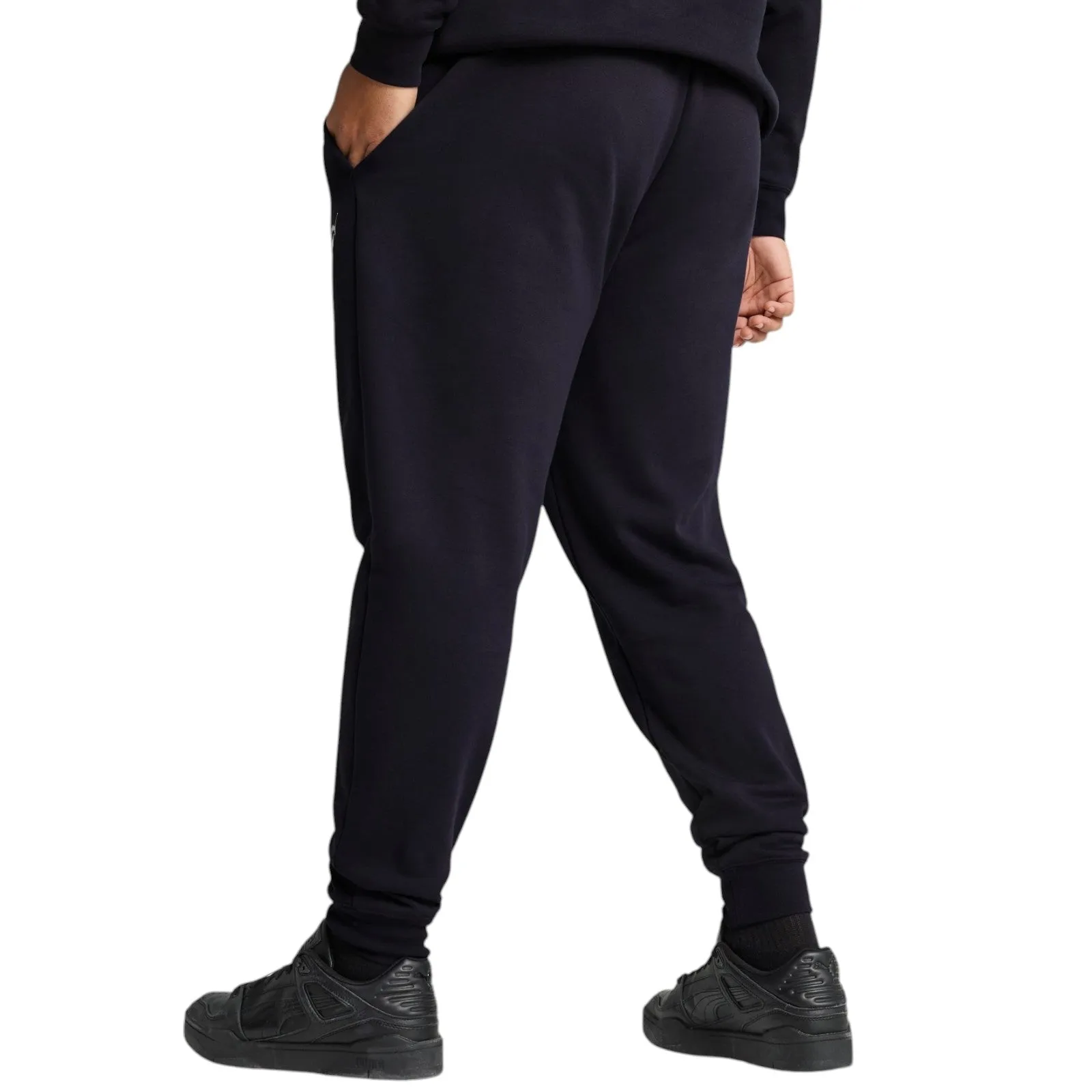 Puma Essentials No. 1 Logo Mens Medium-Rise Fleece Sweatpants Breathable mesh lining