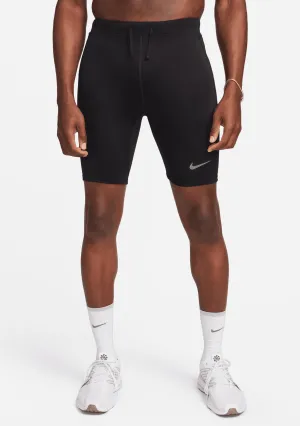 Nike Men's Fast Dri-FIT Brief-Lined Running 1/2-Length Tights Durable Feel Clean Aesthetic