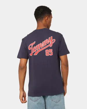 Tommy Jeans TJM Classic College 85 Logo T-Shirt Twilight Navy Outdoor Activity Eco Friendly Material
