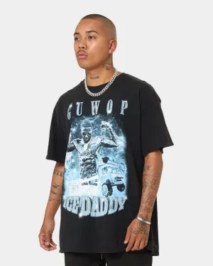 City Fashion Look Gucci Mane Ice Daddy Vintage T-Shirt Black Wash