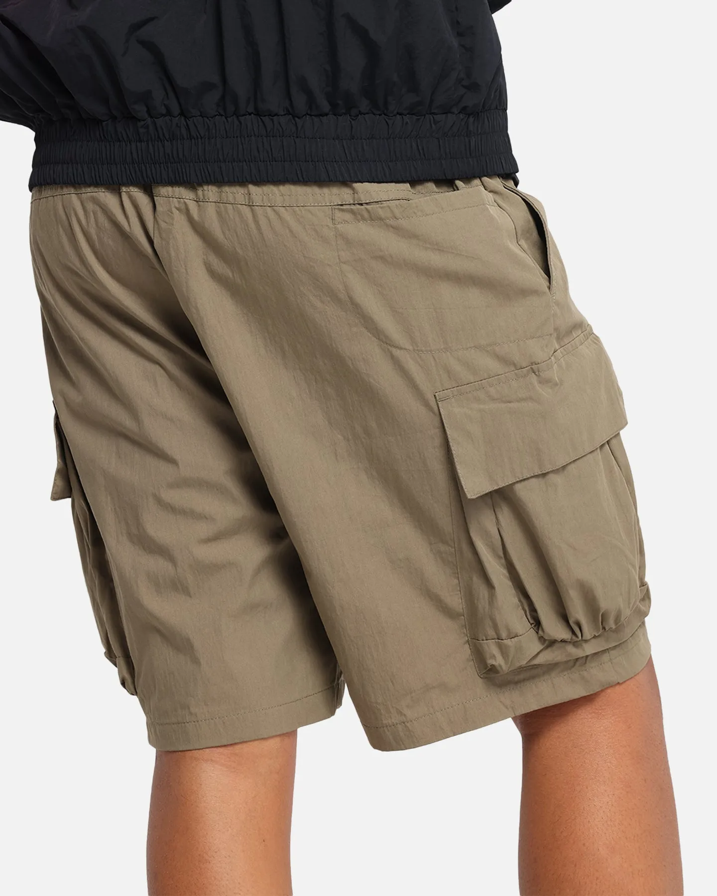 The Anti Order Anti Military Cargo Shorts Dark Taupe Anti Snag Fabric Comfort Layer Wear