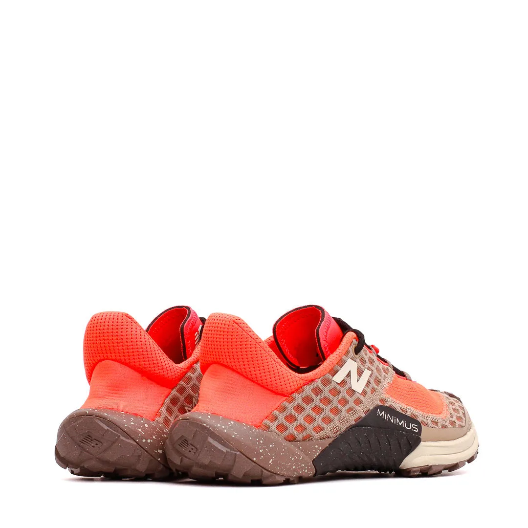 Flexible Walk Dry Walk New Balance Men Minimus Trail Urgent Red MTM10CH1
