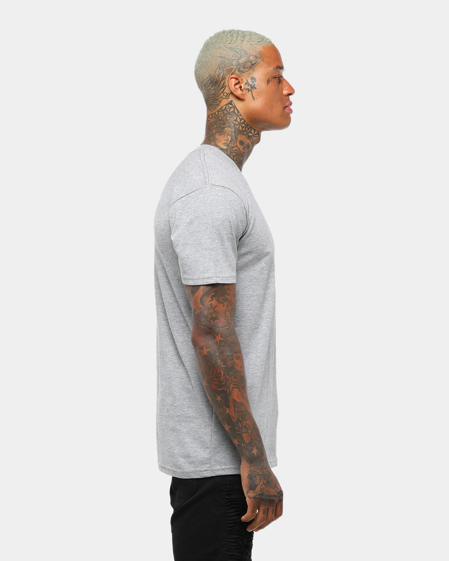 Chilly Wear AS Colour Plain Staple T-Shirt Grey