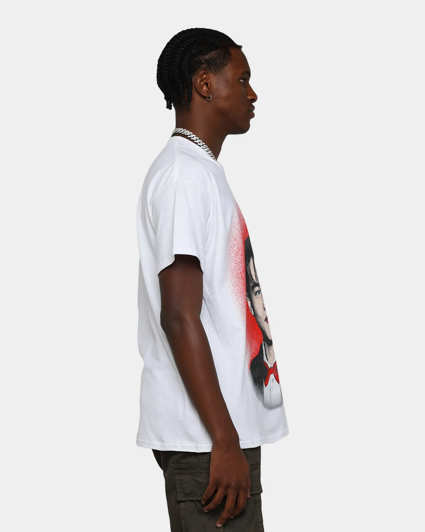 Goat Crew Romeo T-Shirt White Wear Resistant Fabric HeatResistantMaterial
