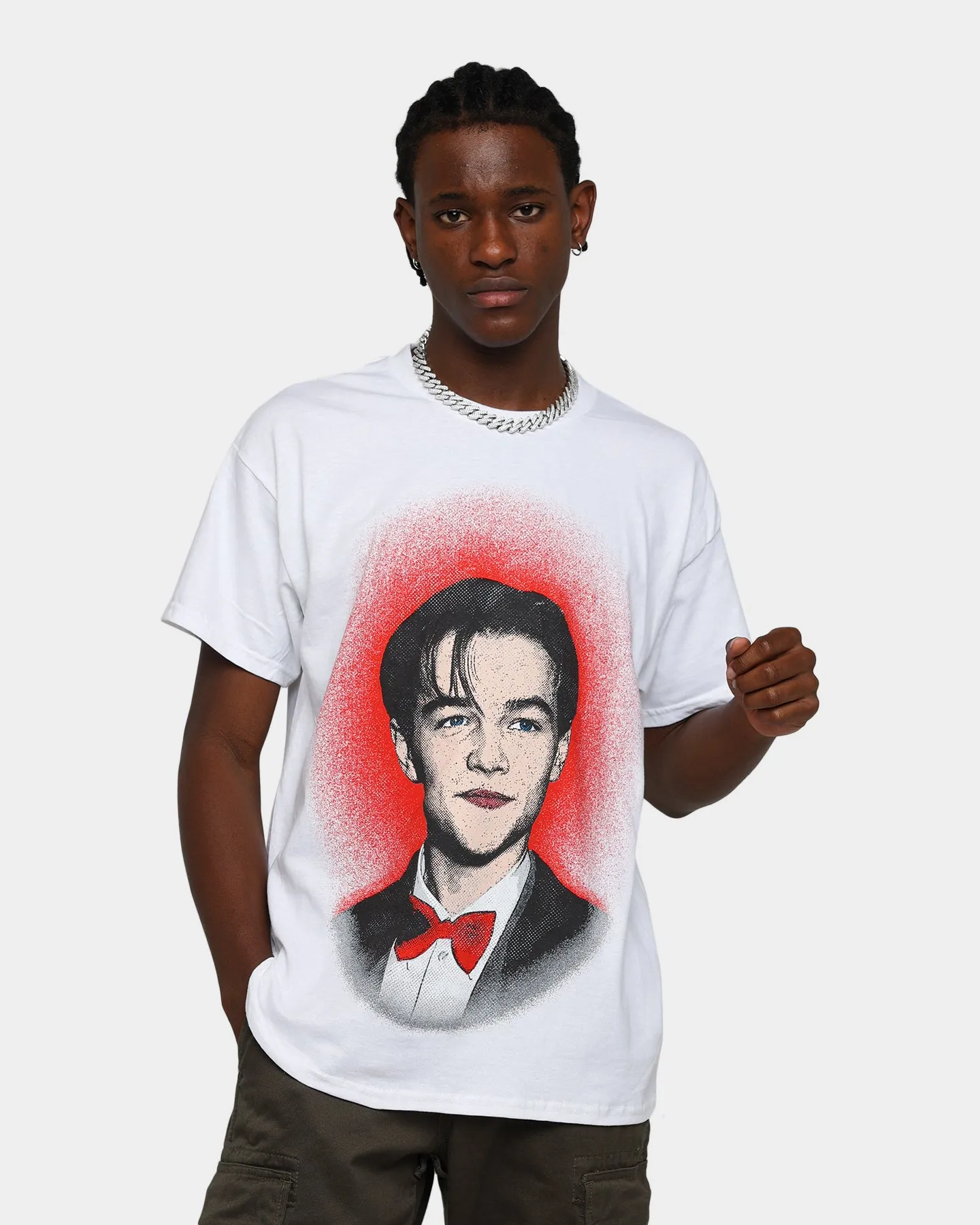Goat Crew Romeo T-Shirt White Formal Elegance