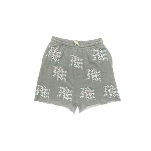 Mixed Emotion Grey "ME" Shorts NoSlipWaistband