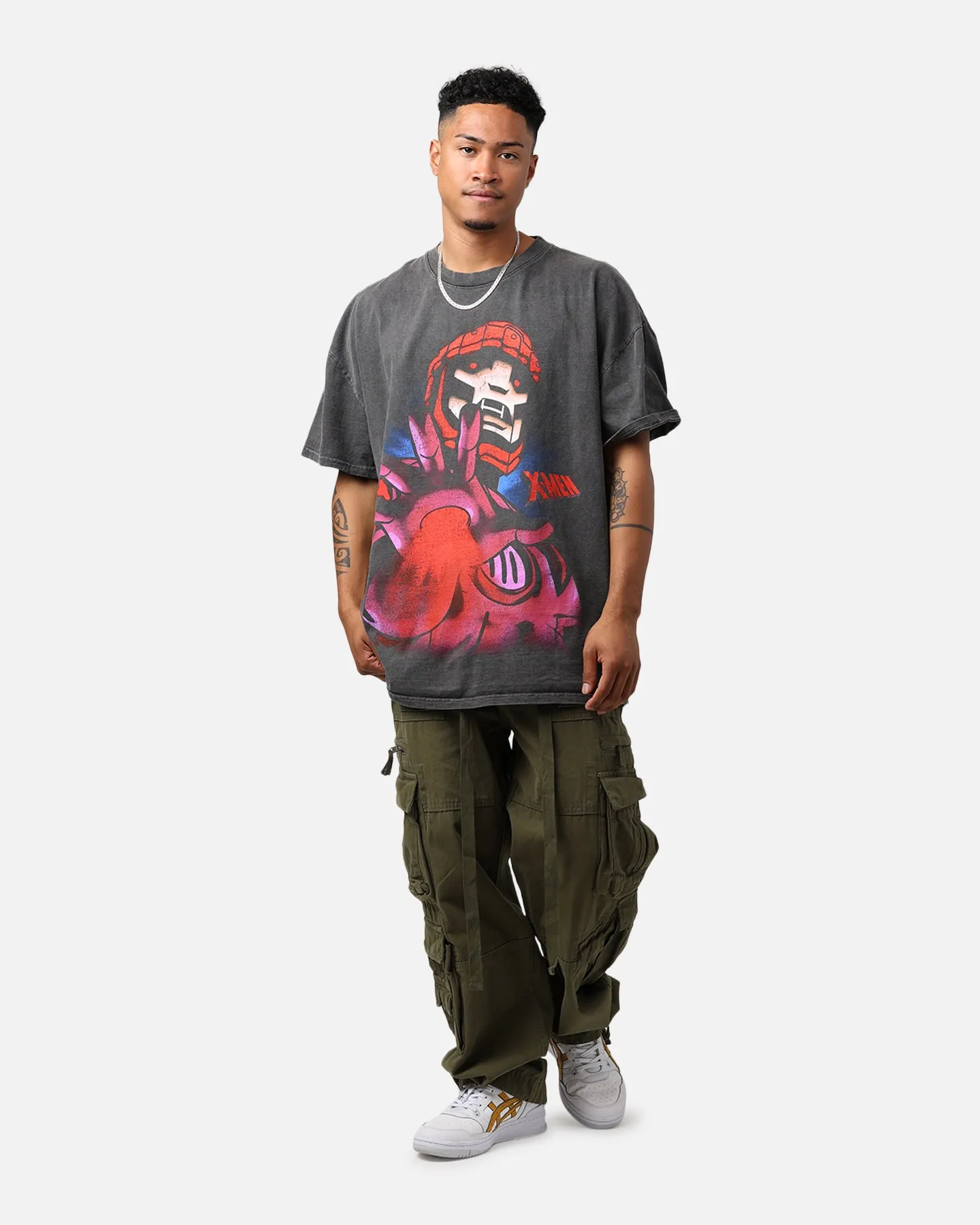 Effortless Comfort Wear Fresh Outfit Marvel X-Men Sentinel Heavyweight T-Shirt Black Wash