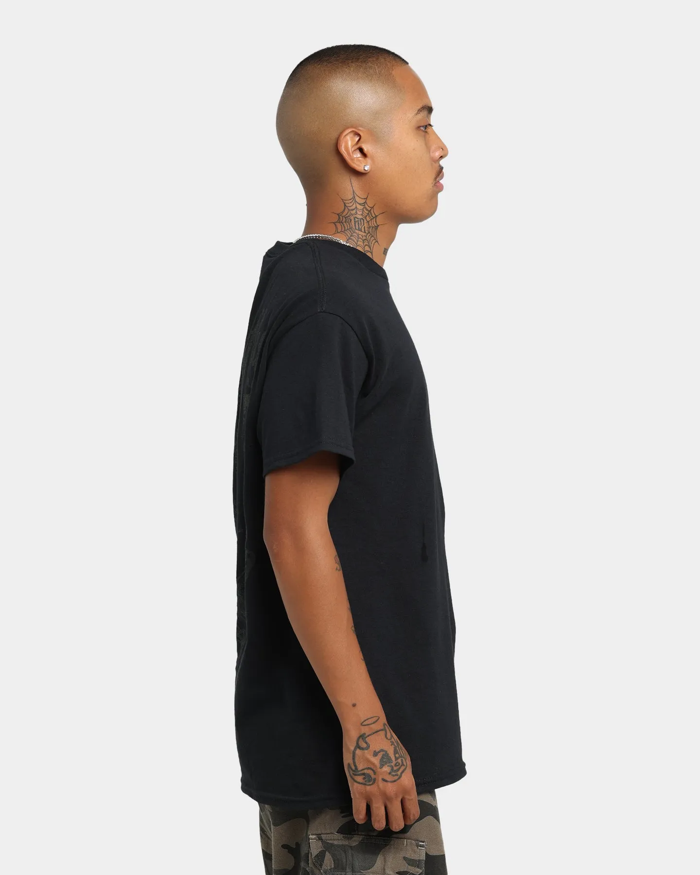 Timeless Fit Rats Get Fat Butterfly Effect Vintage T-Shirt Black/Black