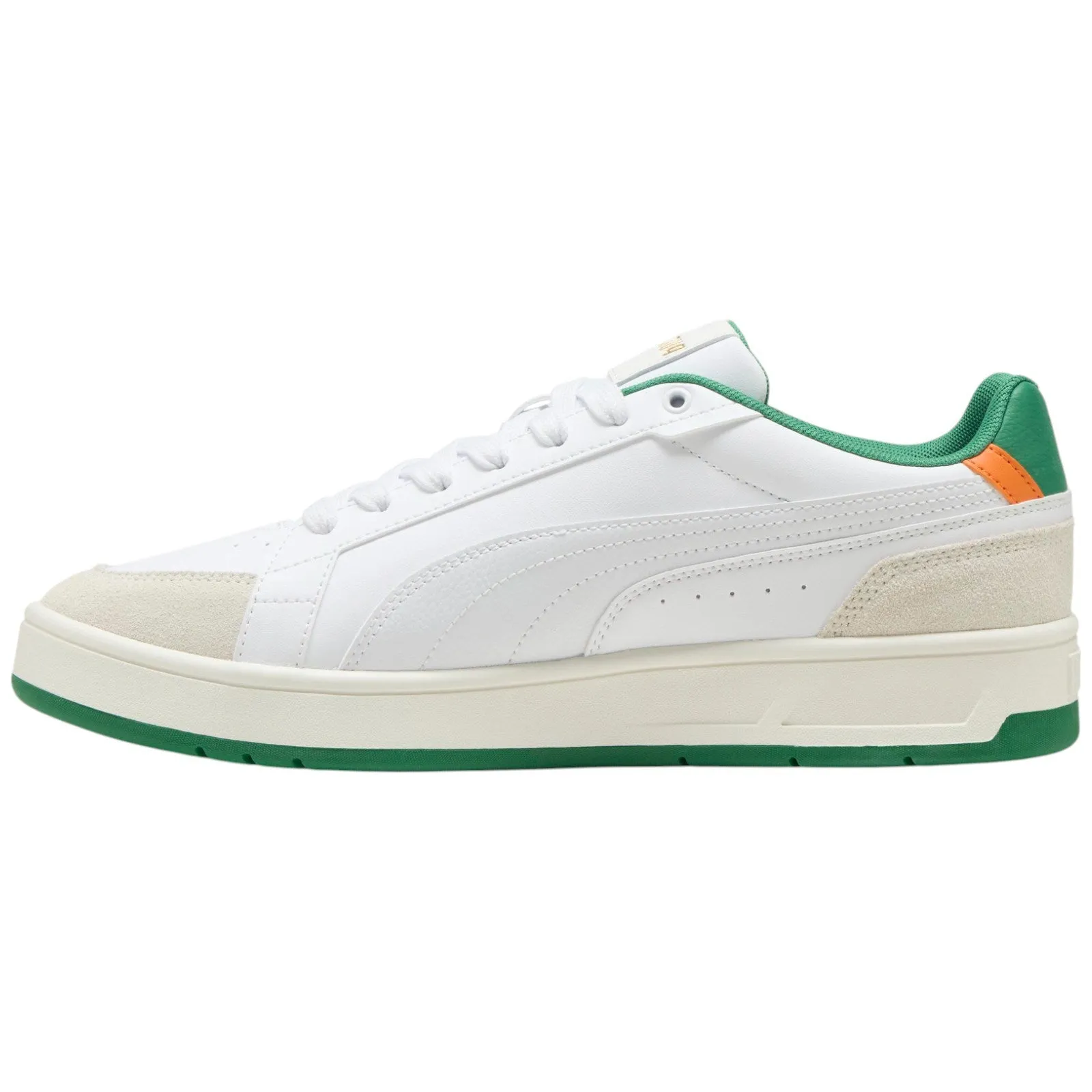 Puma Court Classico Sport Adults Low Laced Sneakers Padded Collar Support