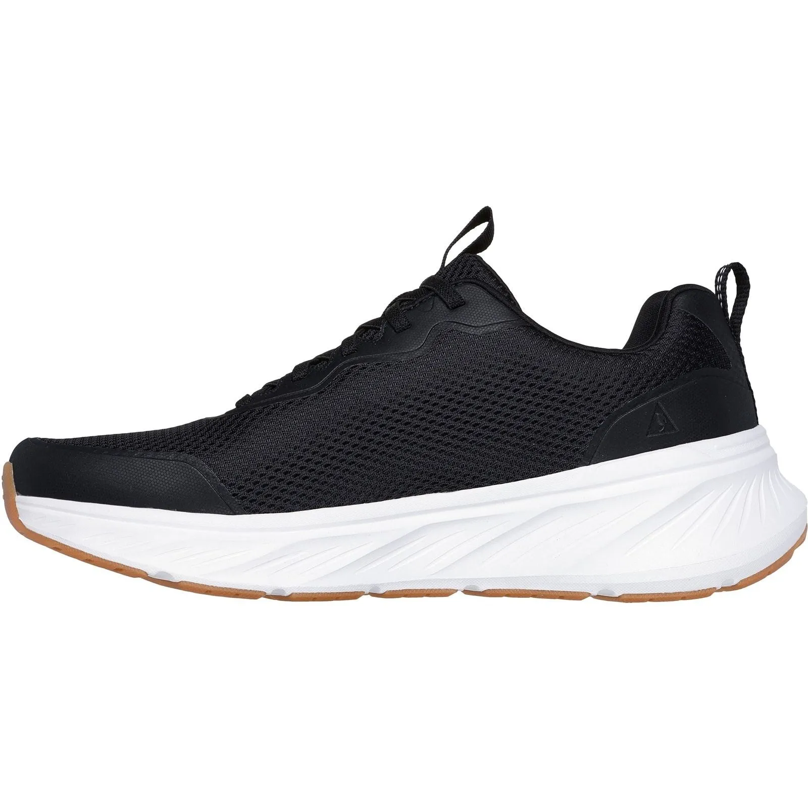 Skechers Mens Edgeride Rekze Shoe Black/White Office Cool Cushioned