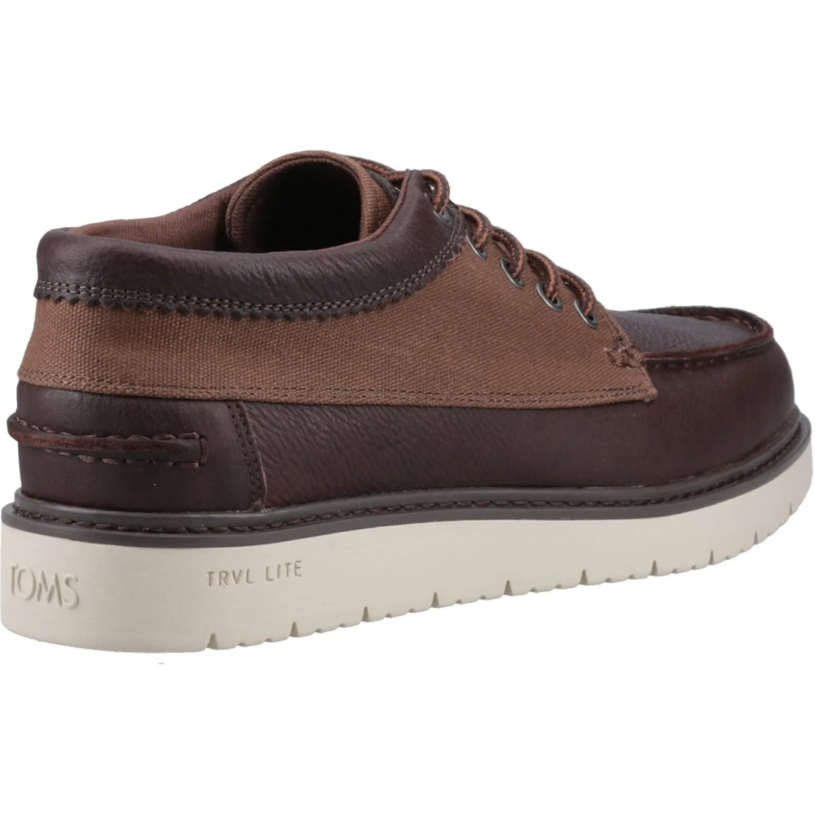 TOMS Mens TRVL LITE Forrest Shoes Brown Comfort collar Supportive Core Weekend Warriors