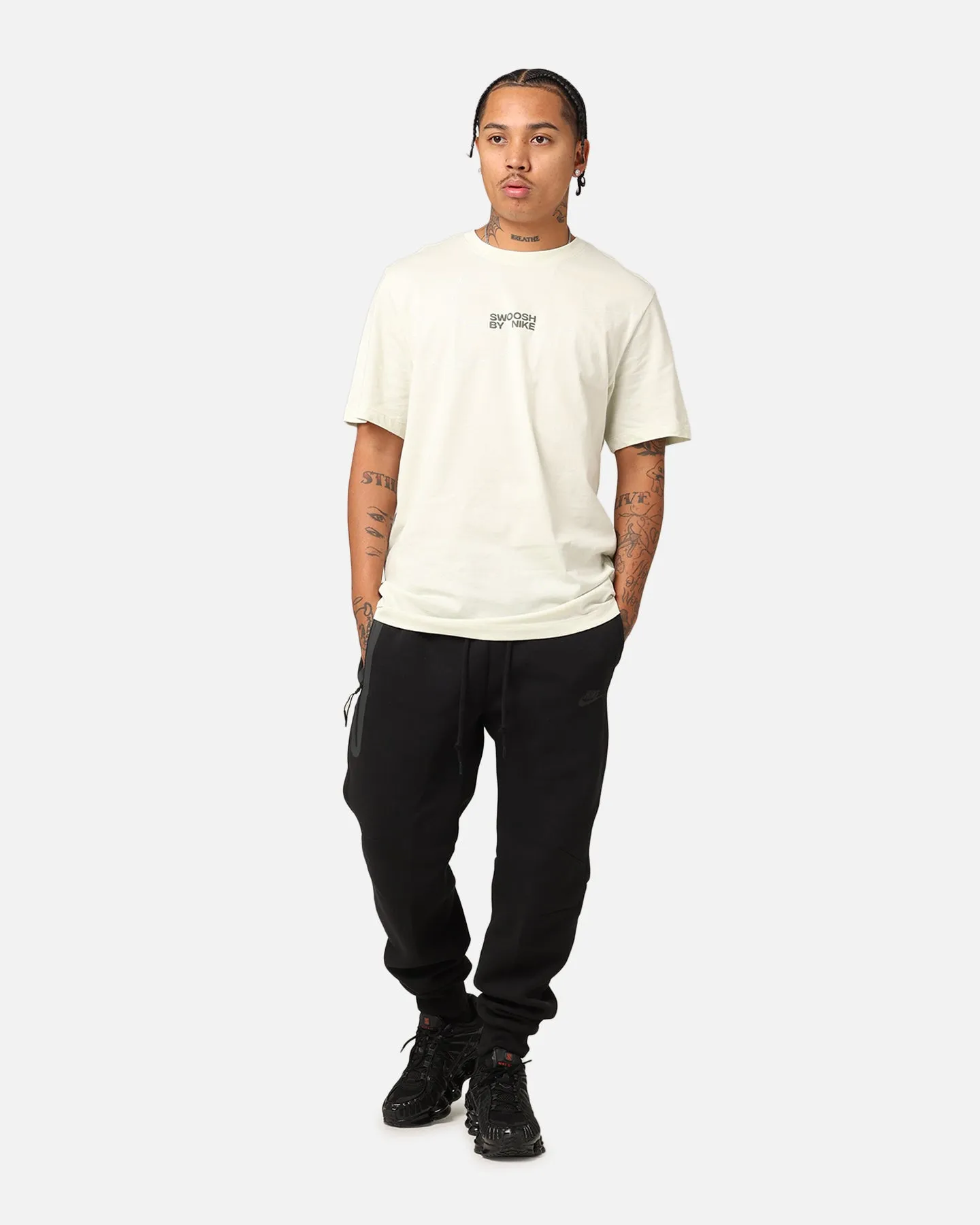 Nike Sportswear Liberty Big Swoosh T-Shirt Sea Glass windproof