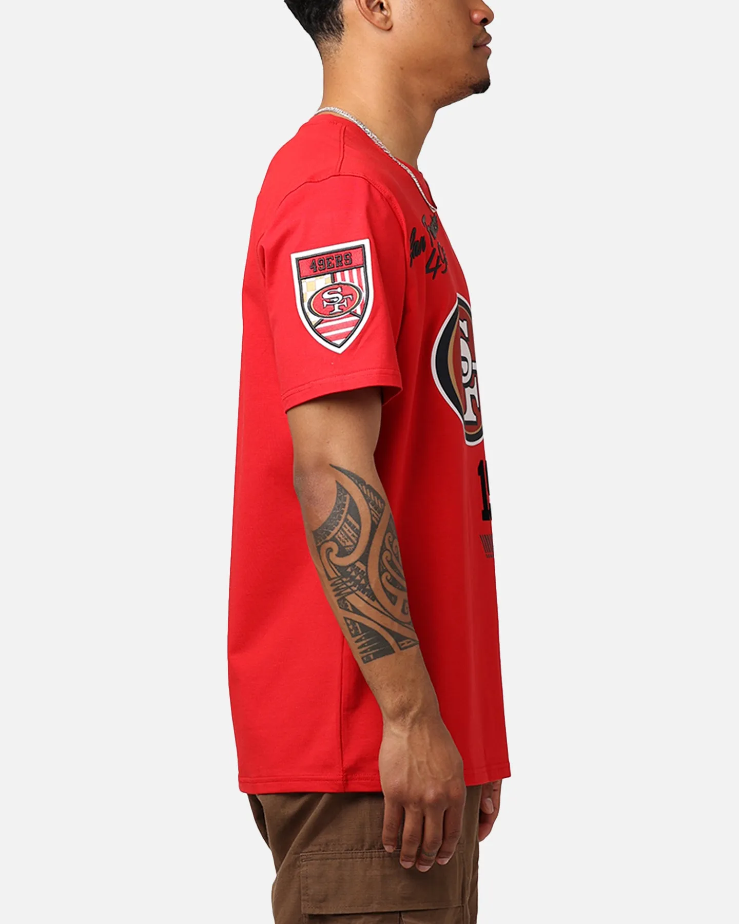 Easy Wear Look Edgy Pro Standard San Francisco 49ers Fast Lane SJ T-Shirt Red