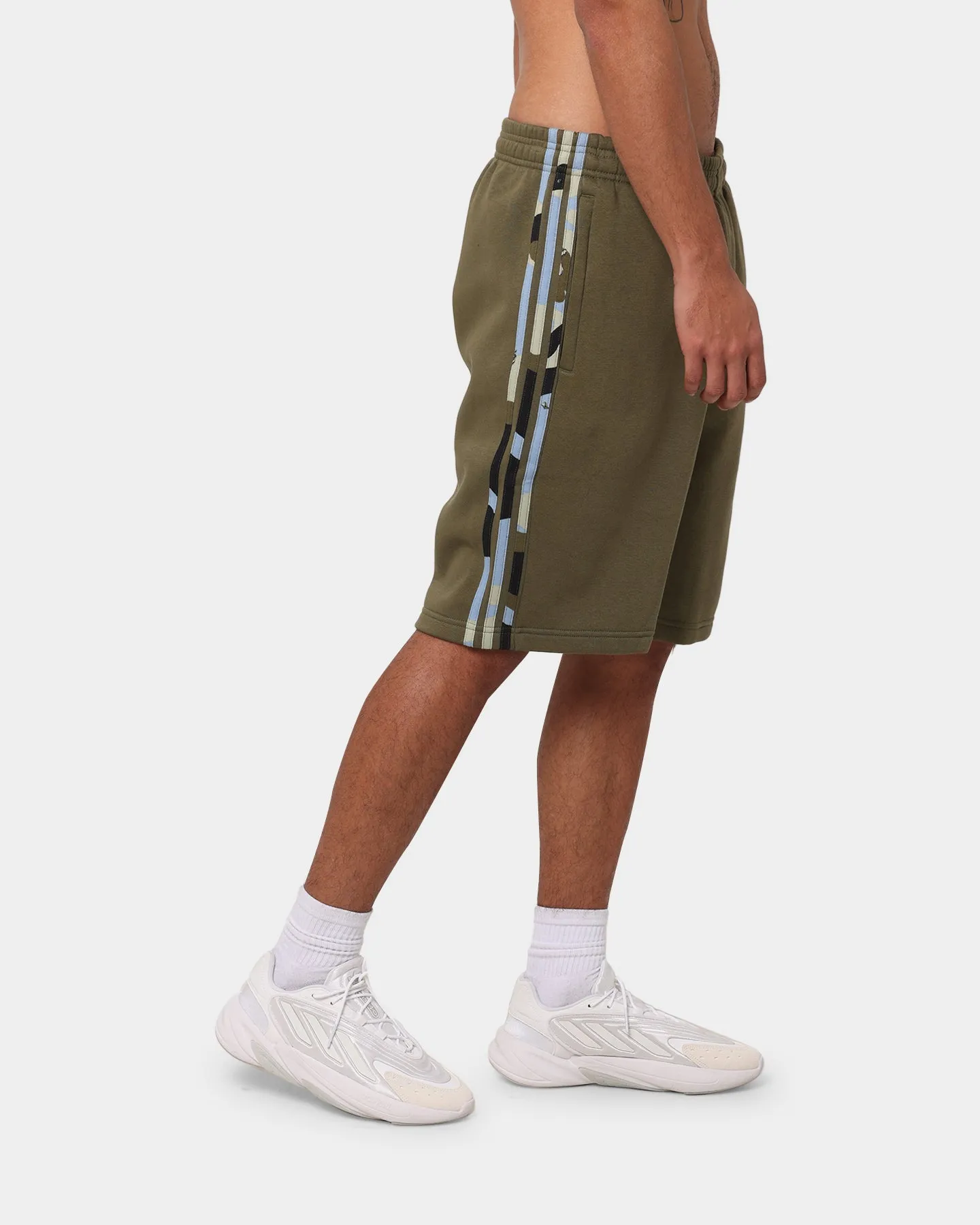 Clean Aesthetic Adidas Camo Focoli Shorts Ochre