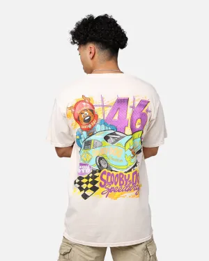 Weekend Comfort Soft touch finish Goat Crew X Scooby-Doo Scooby Raceway T-Shirt Off White