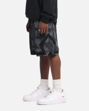Quick Dry Material Jordan Jumpman Dri-FIT Sport Diamond Shorts Black/Black