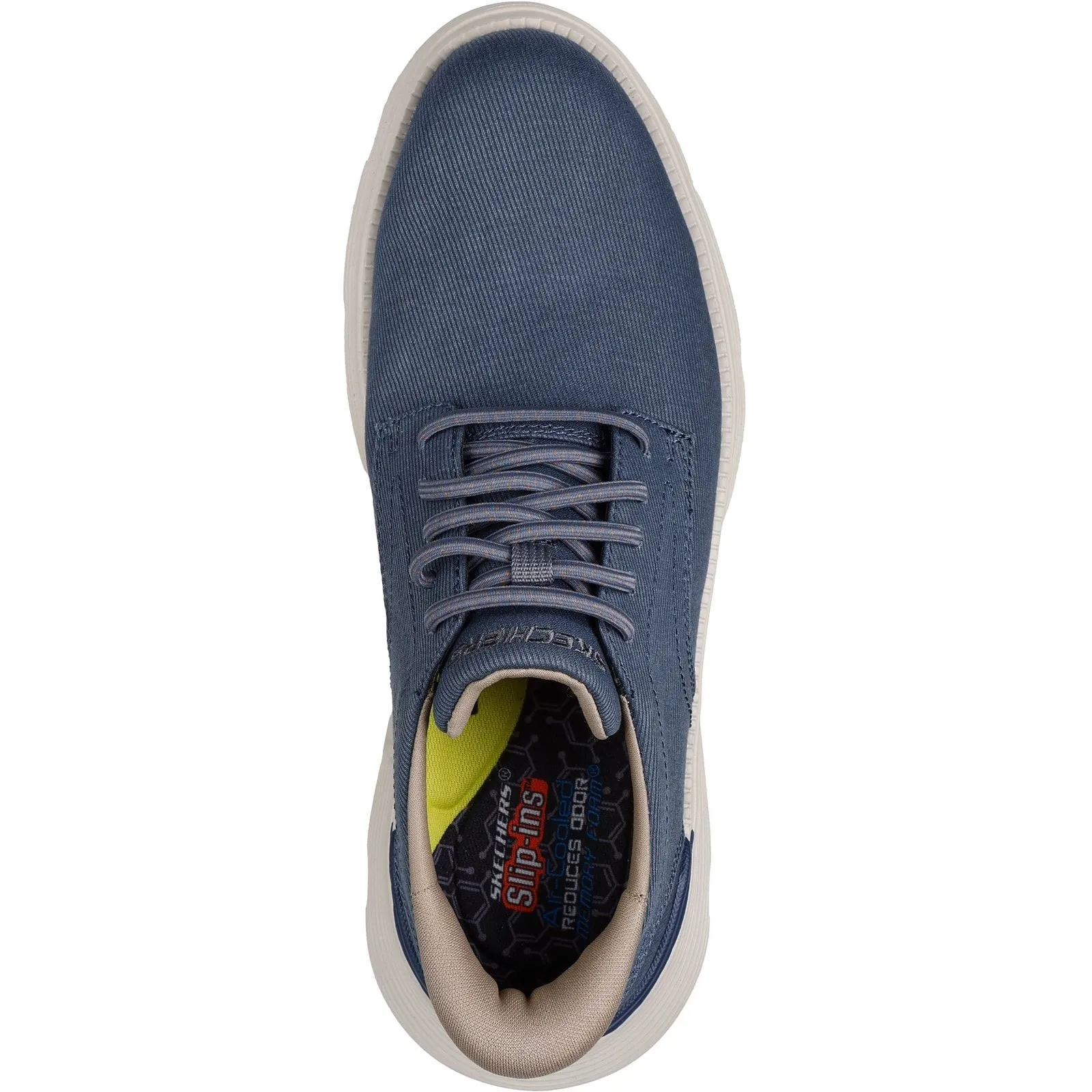 Soul Step Skechers Mens Garza Clive Shoe Blue