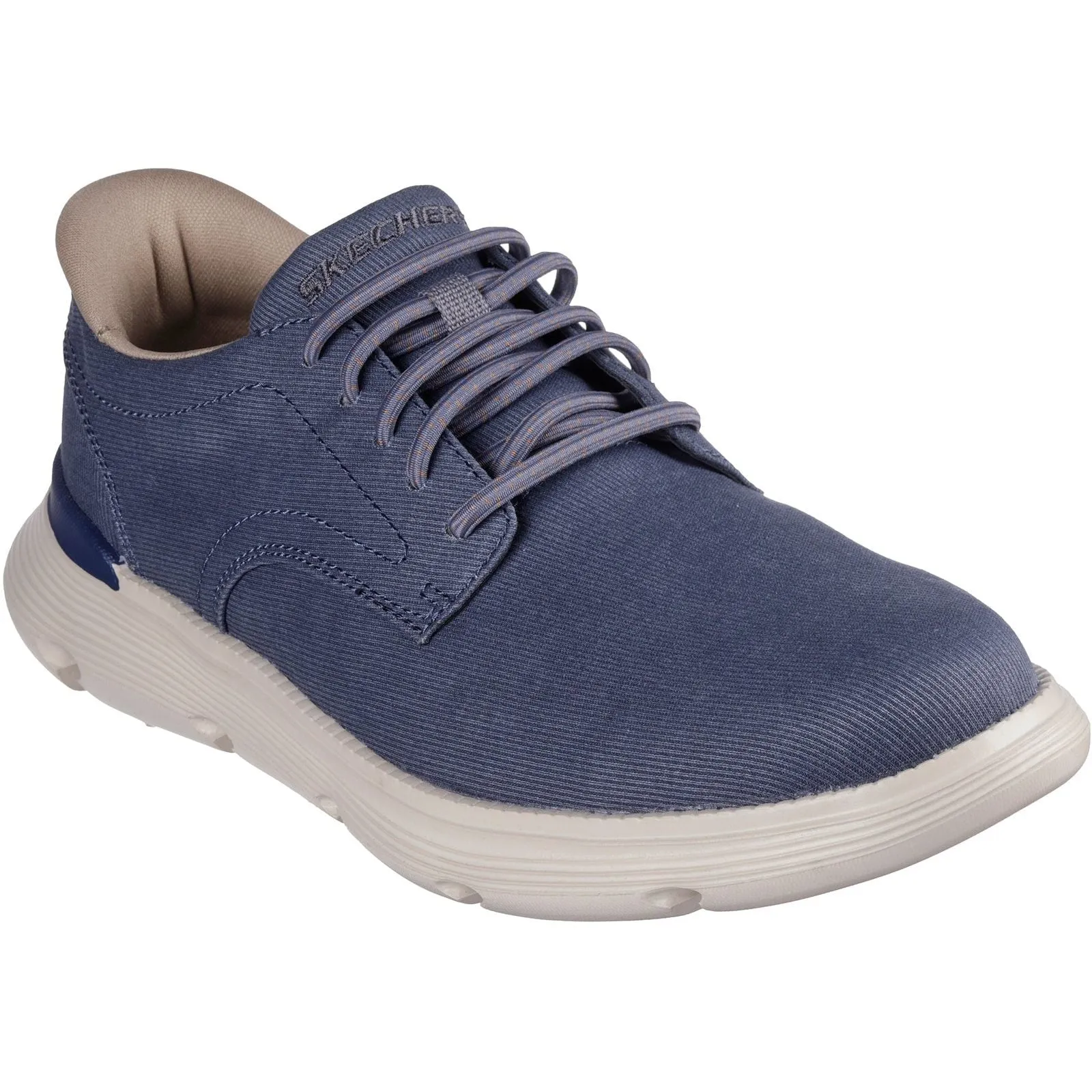 Skechers Mens Garza Clive Shoe Blue group walk Sky Light
