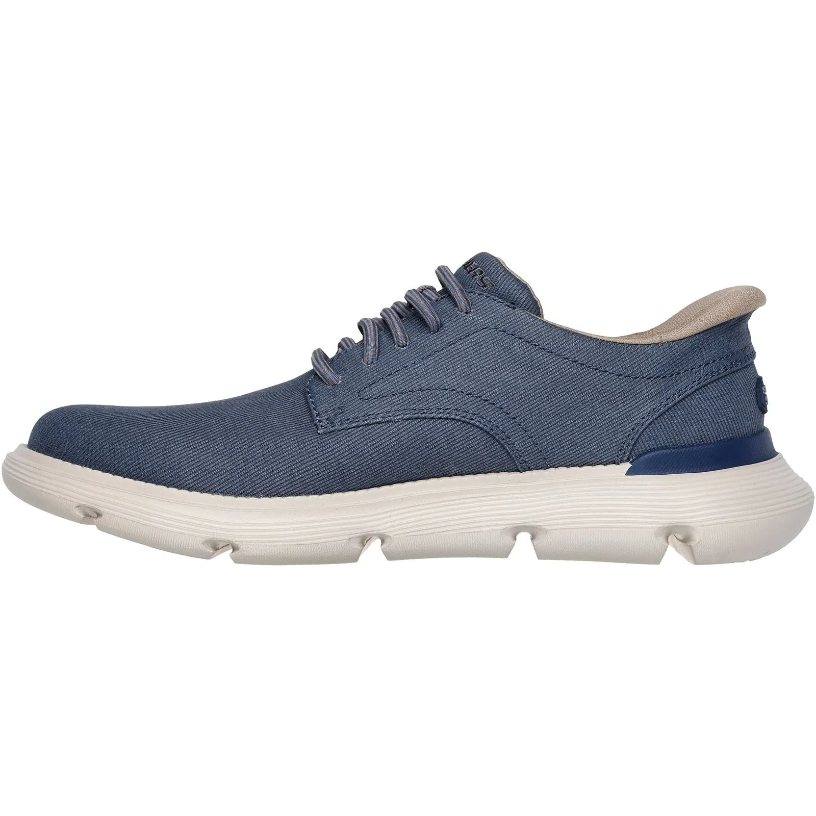 Anytime Go Game Edge Skechers Mens Garza Clive Shoe Blue