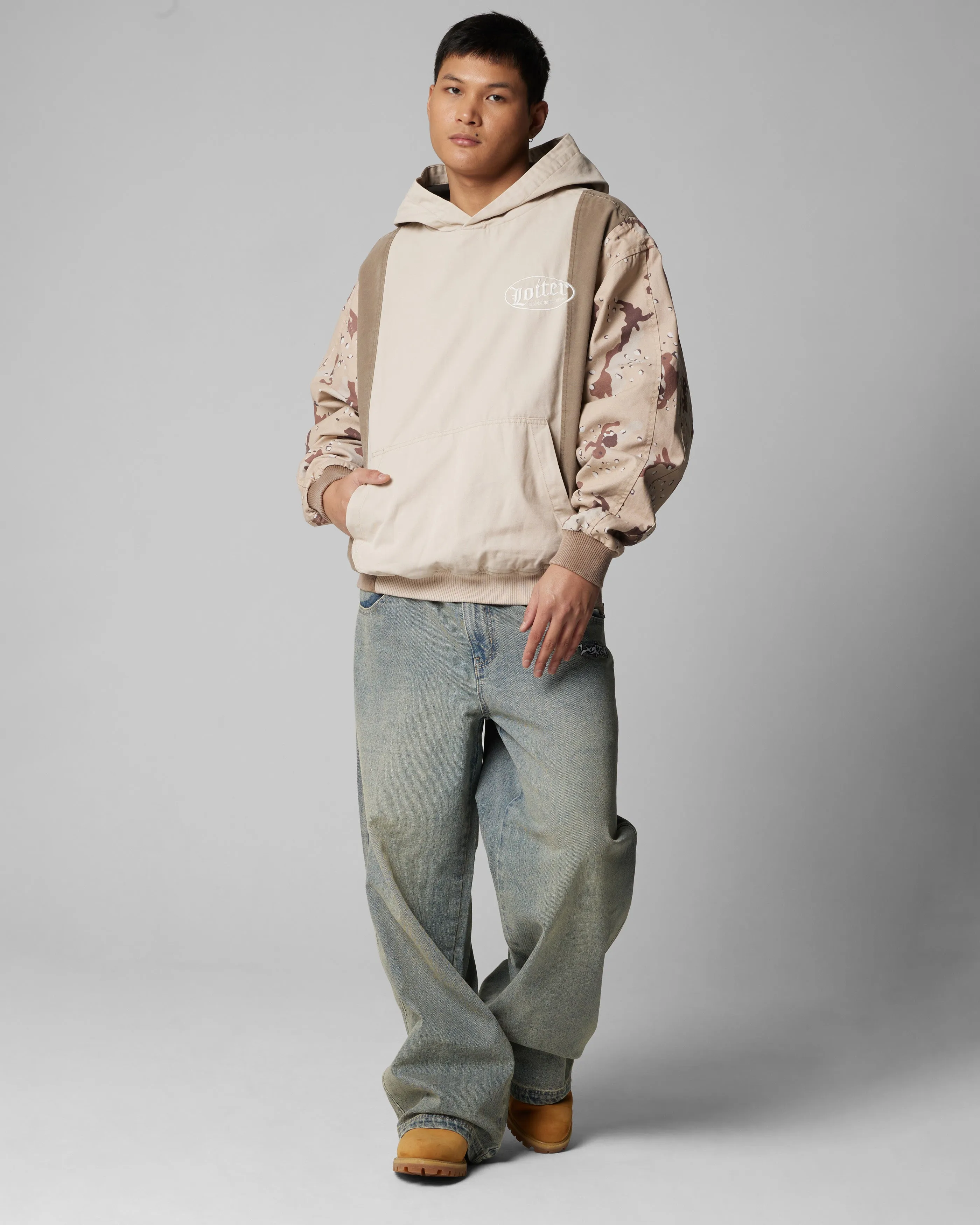 basketball uniform Loiter Splinter Hoodie Desert Camo
