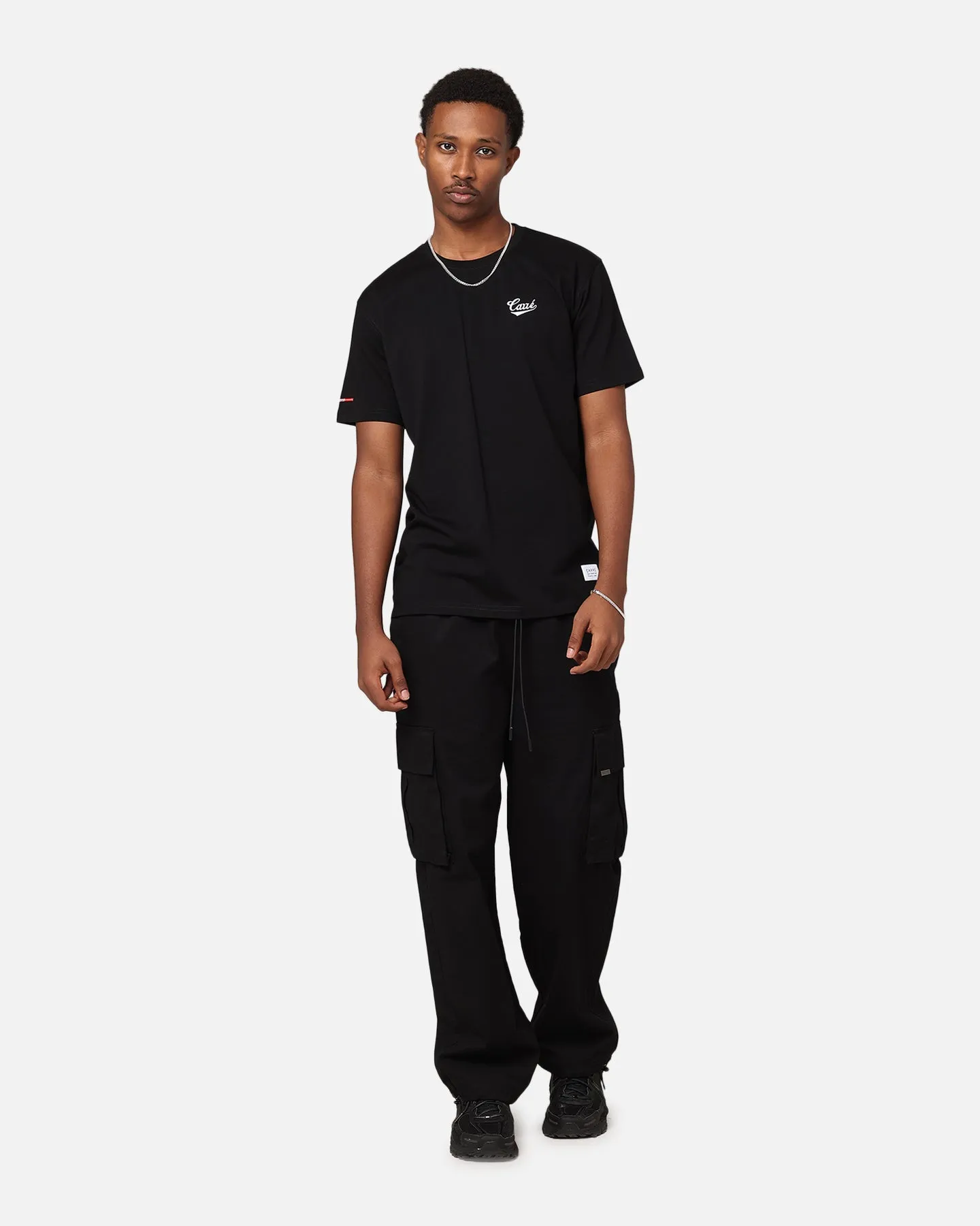 OdorResistantTechnology Urban Style Trend Carr?? Simplicit?? Classic Short Sleeve T-Shirt Black