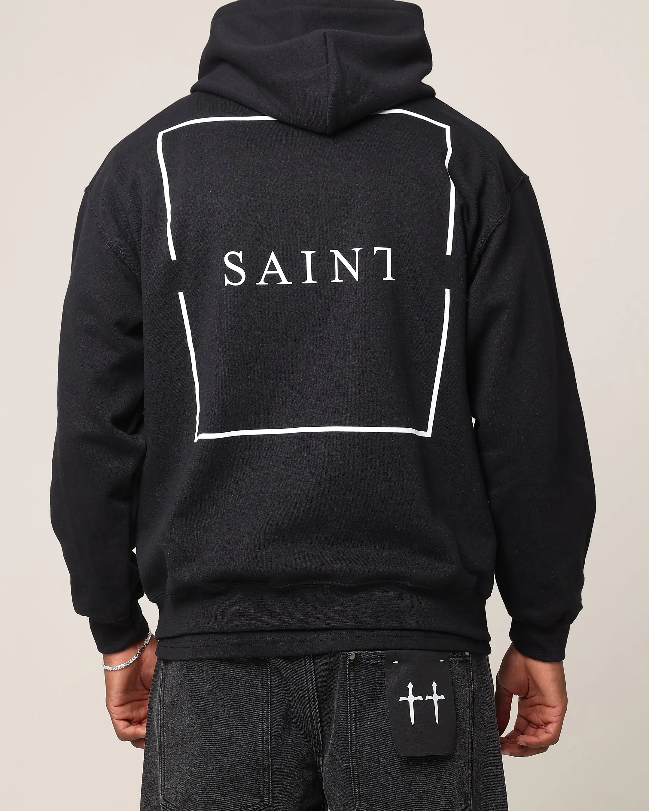 Outdoor Wear Saint Morta Division Hoodie Black