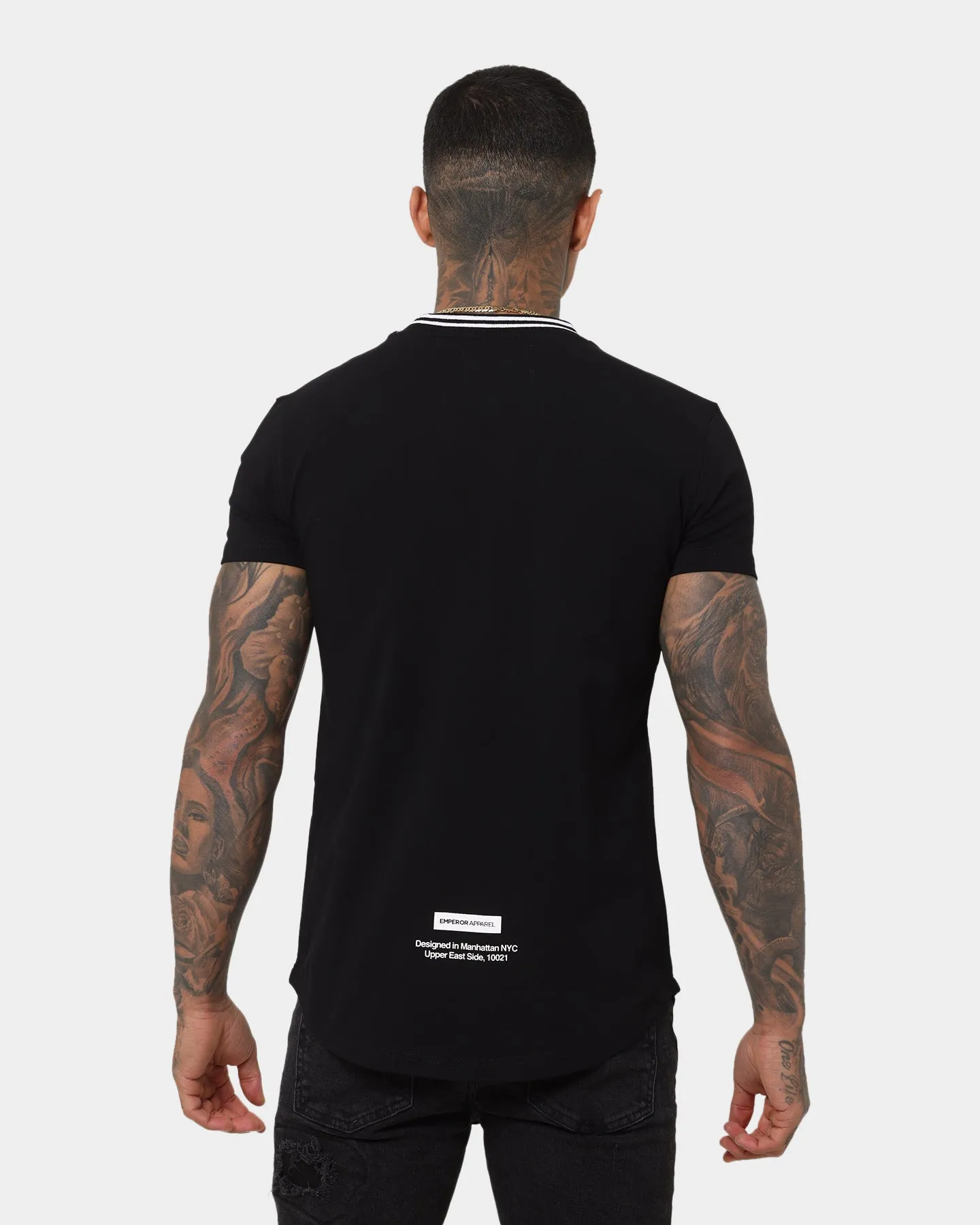 Street Style Trend Weekend Style Trend Emperor Apparel City After Dark Short Sleeve T-Shirt Black