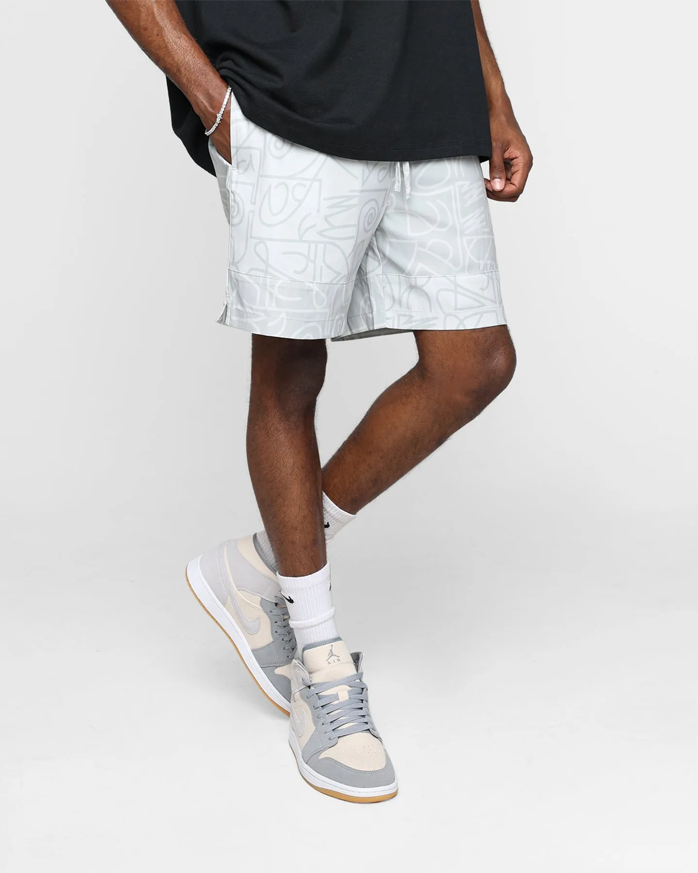 XXIII Blake Shorts Off White Smooth Fabric