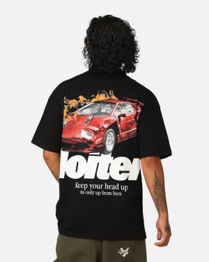 TemperatureControl Fabric Loiter Collision T-Shirt Black