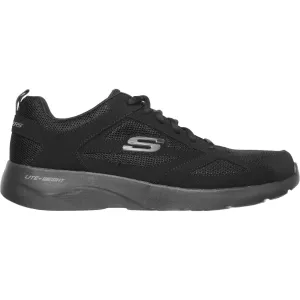 Silent Walk Ergonomic Design Skechers Mens Dynamight 2.0 Lace Up Memory Foam Trainer Black
