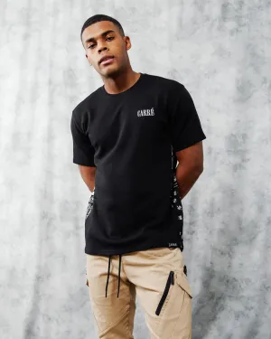 Smart Design Carr?? BU Panel MTN Droptail Short Sleeve T-Shirt Black