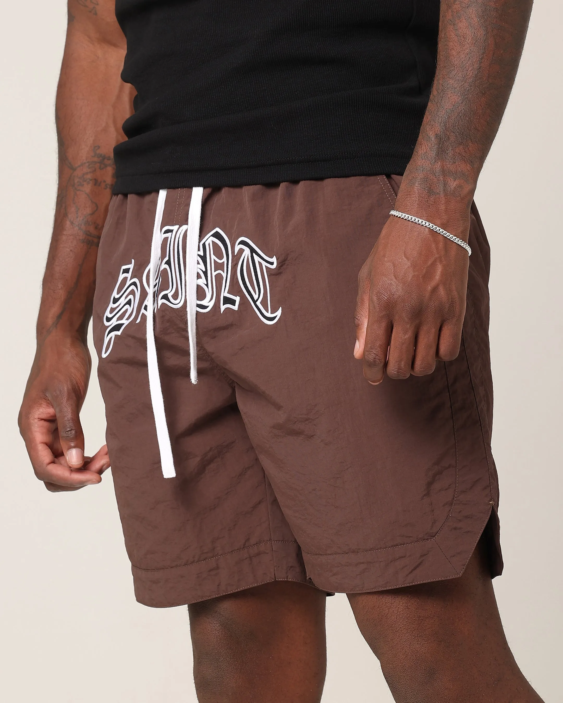 Active Motion Relaxed Vibe Saint Morta Lucius Shorts Chocolate