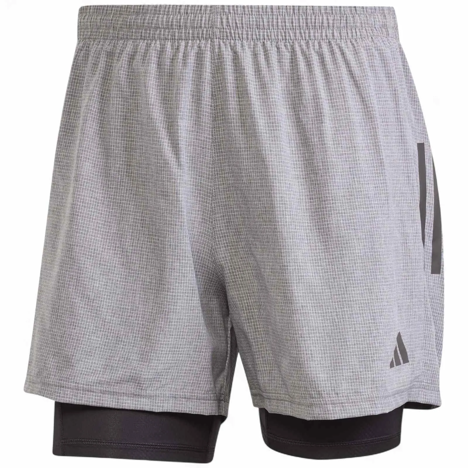 adidas OTR B S 2in1 M  Grey All Weather Fit Classic Shorts