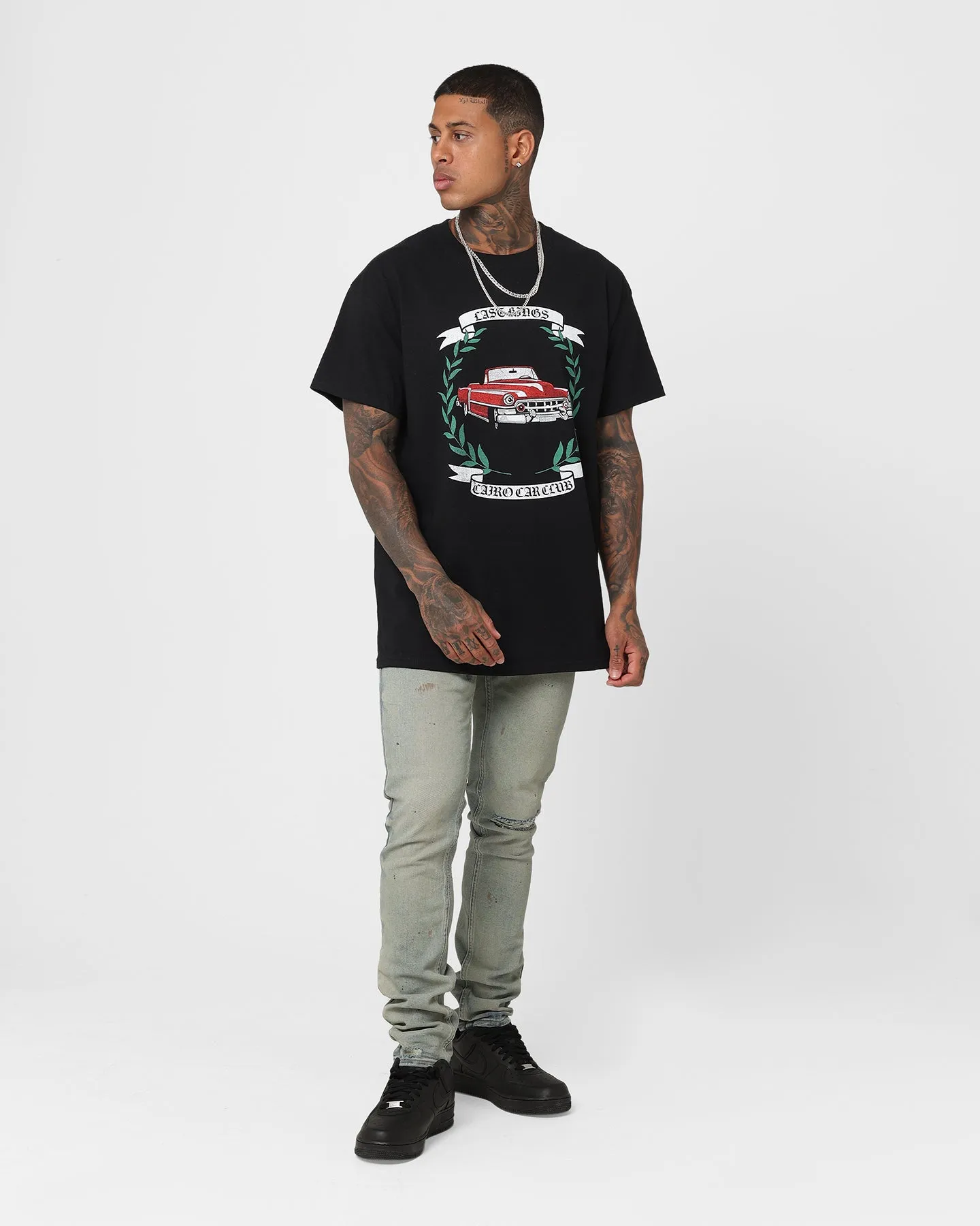Last Kings Car Club T-Shirt Black Casual Vibe Wear