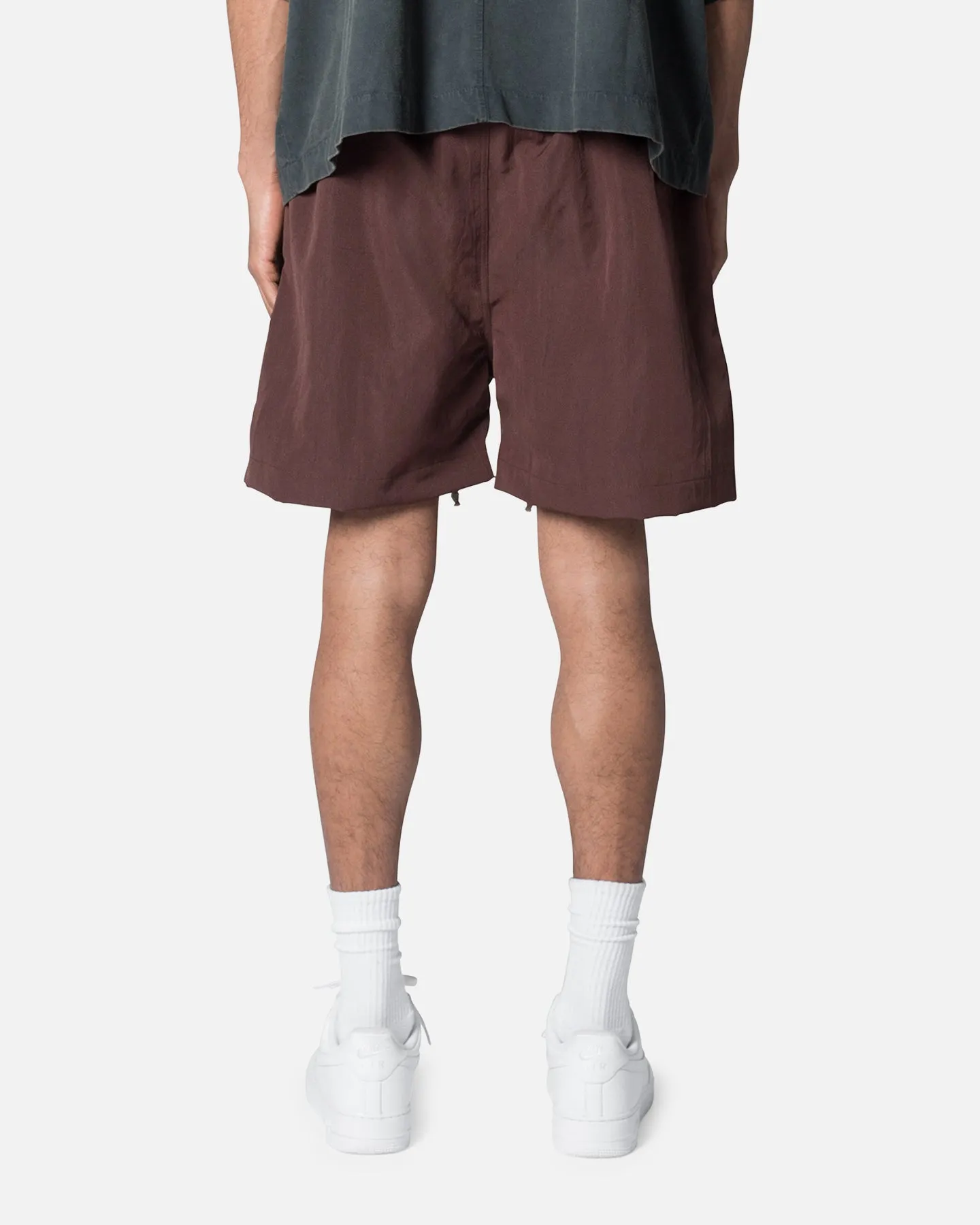 picnic clothes belt MNML Mud Shorts Brown