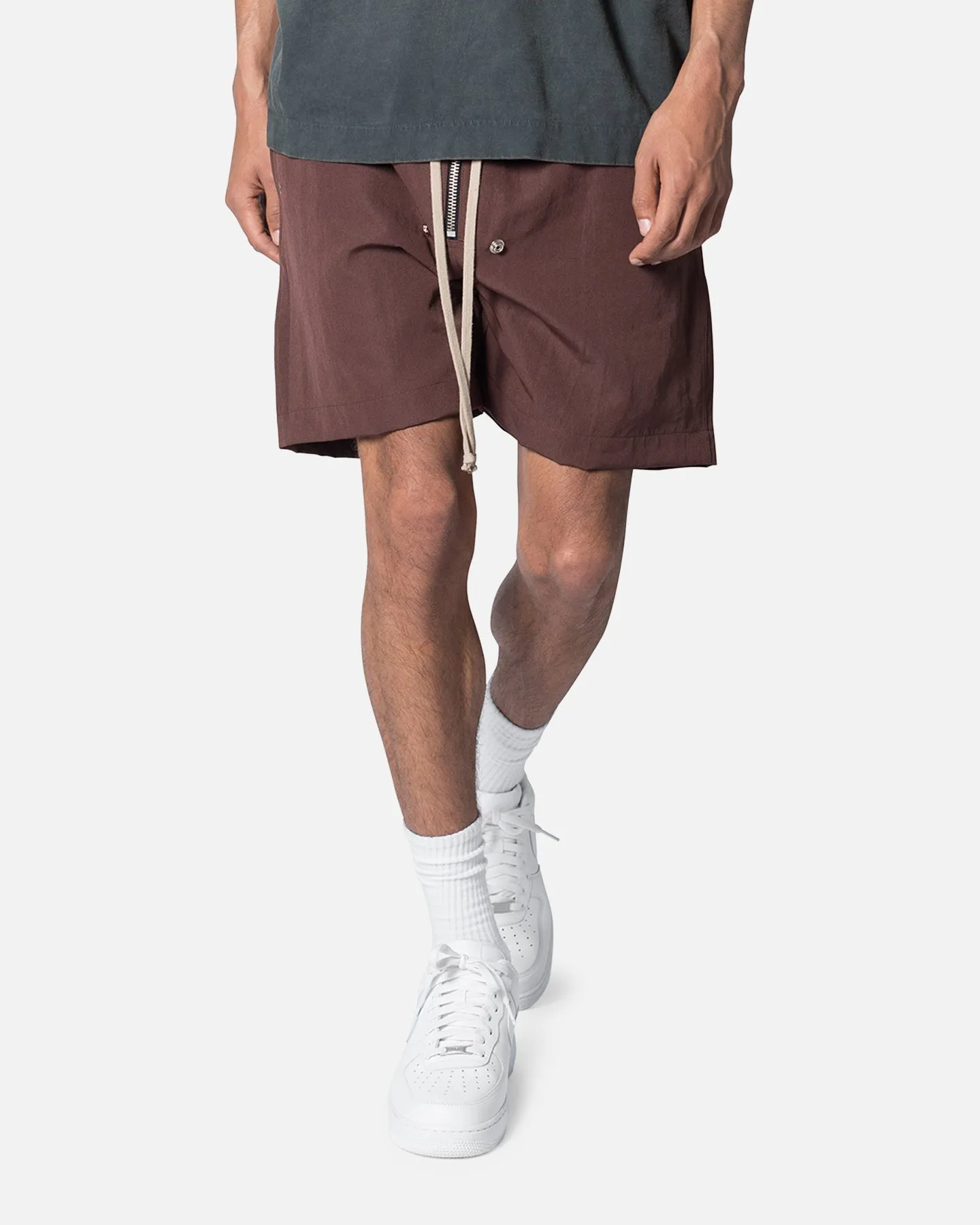 Comfort Fit MNML Mud Shorts Brown