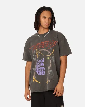 Marvel Thanos Vintage T-Shirt Black Wash Trendy