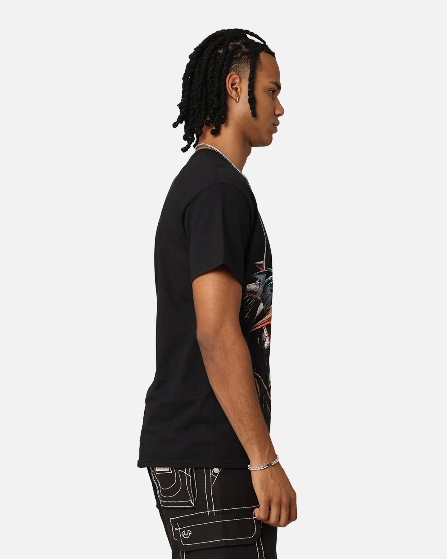 Moisture Wicking Fabric Goat Crew X DC Batman Who Laughs T-Shirt Black