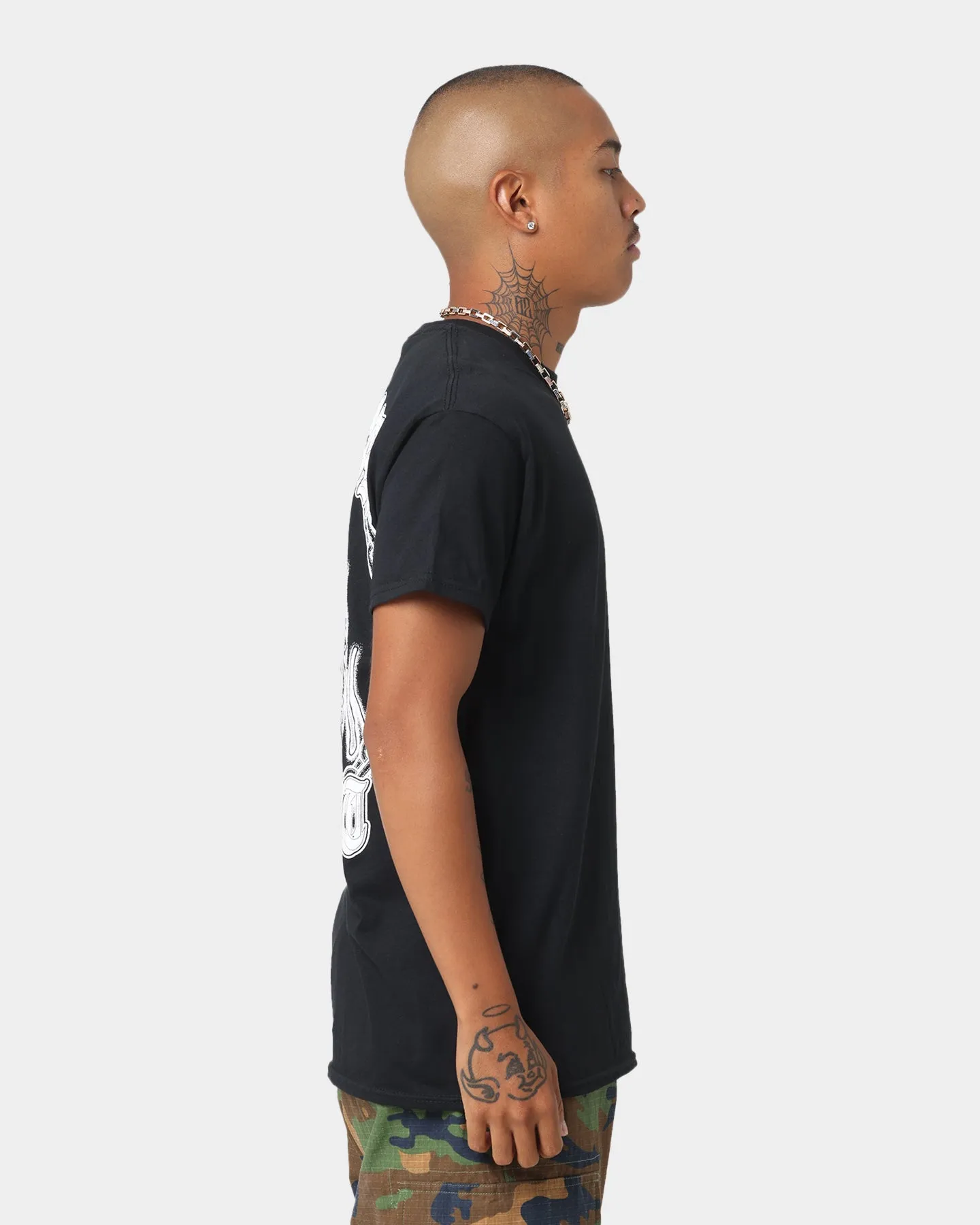OdorResistant Fabric Rats Get Fat Till Death T-Shirt Black