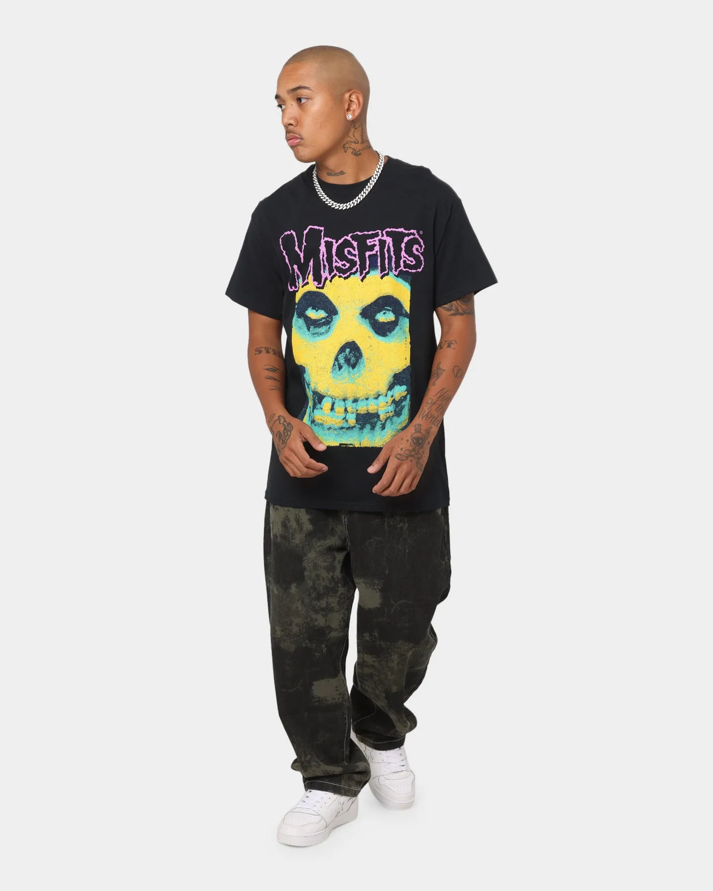 Holiday Outfit Style Misfits Warhol Fiend T-Shirt Black