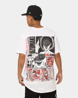 Goat Crew Uzumaki T-Shirt White Fashionable Wear