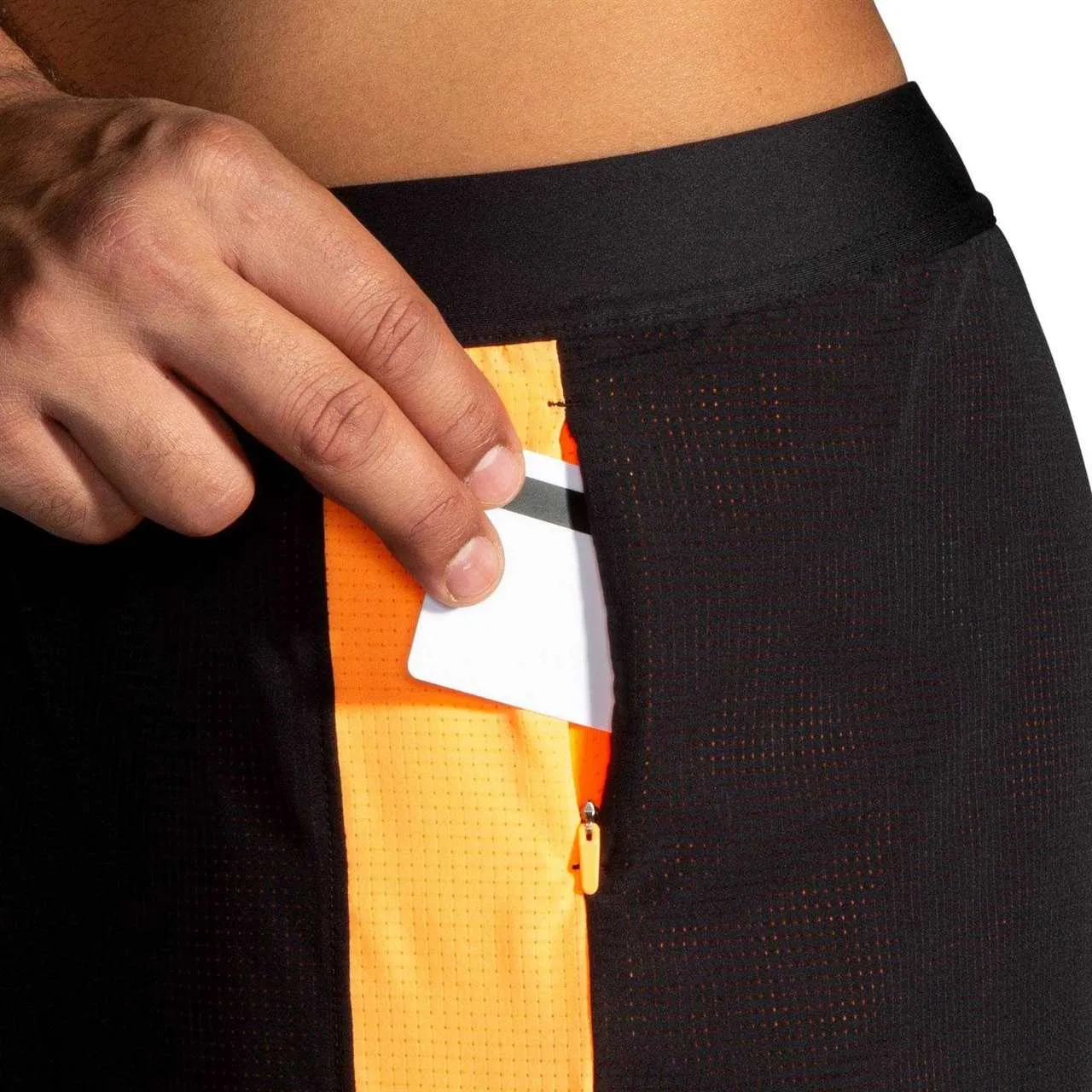 Fashion Forward Smooth Texture Brooks Run Visible 2.0 Mens 5" 2in1 Shorts