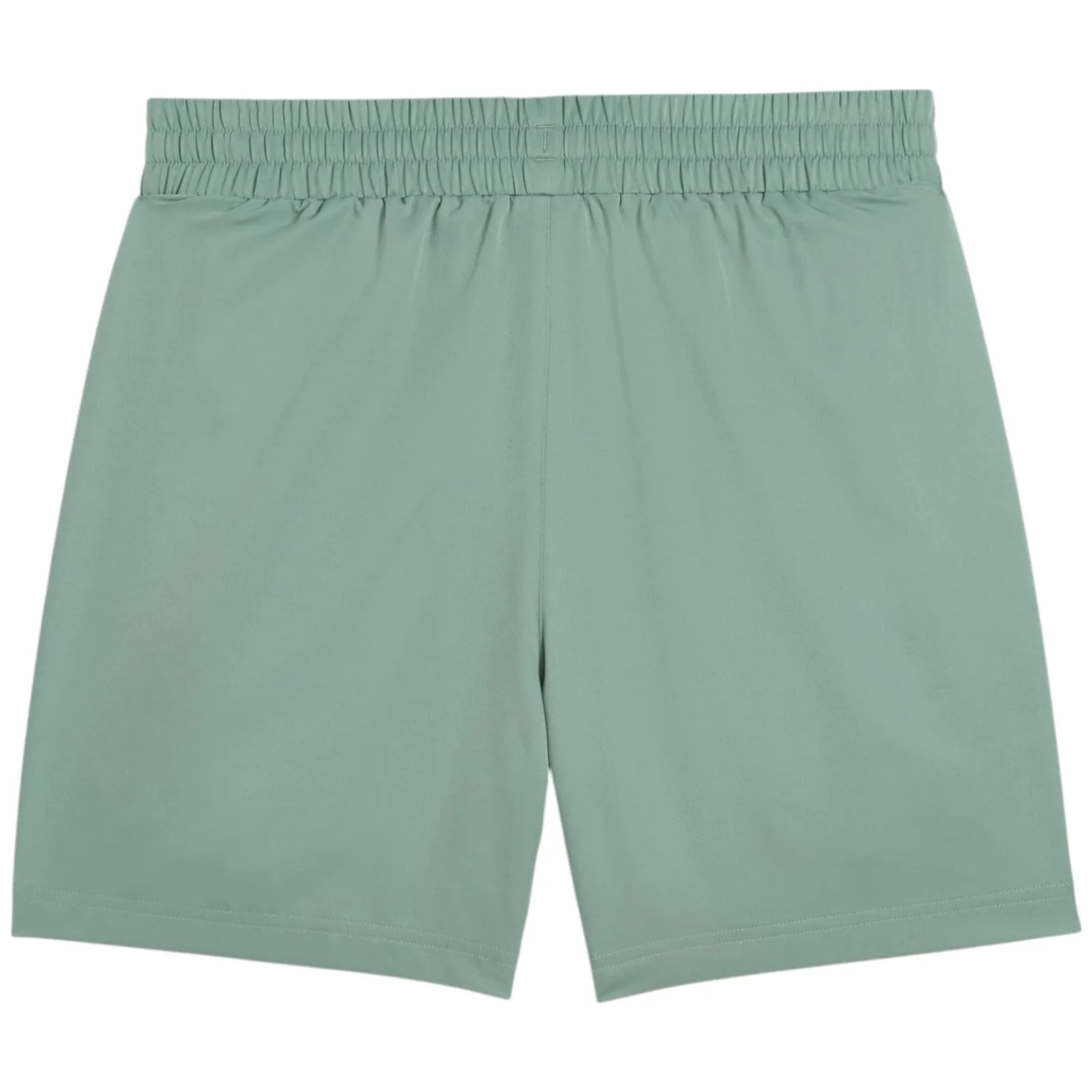 Puma Essentials Mens 5" Medium-Rise Woven Logo Short Secure Pocket Zippers poolside fashion