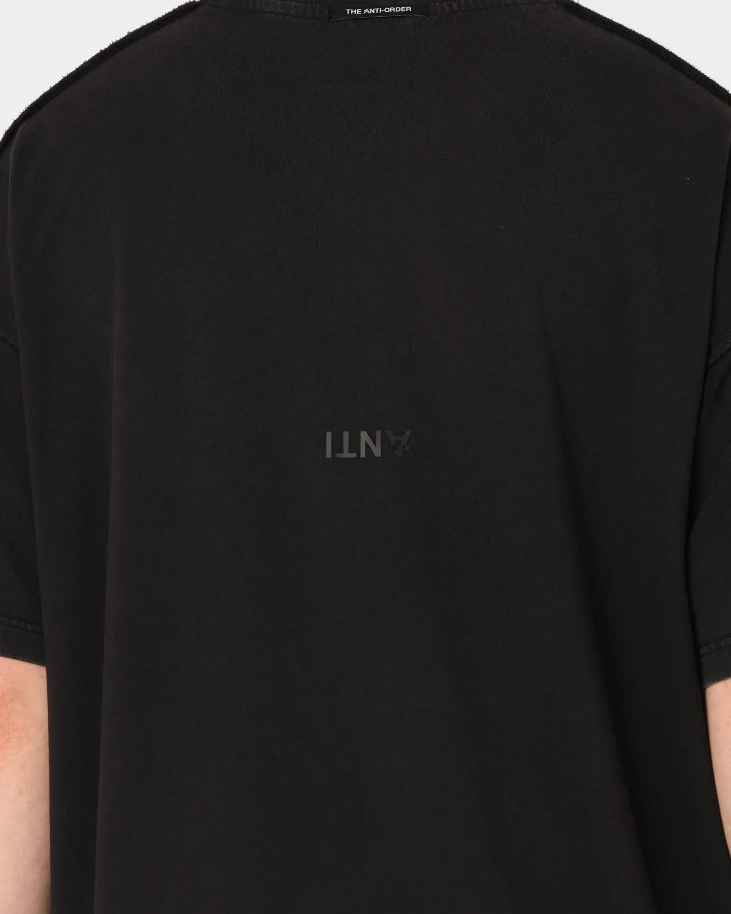 Fresh Look The Anti Order Anti Essential Oversized T-Shirt Black
