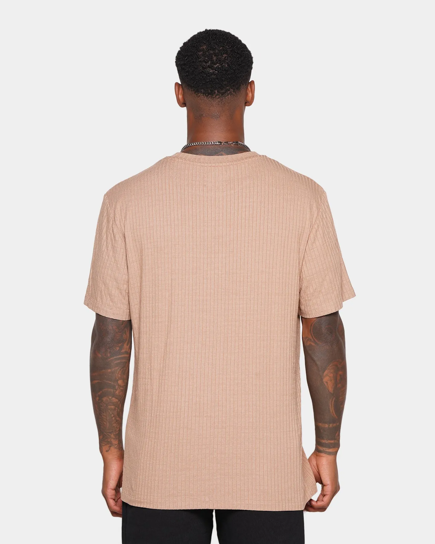 XXIII Malik Knit T-Shirt Brown Comfortable And Trendy Essential Look