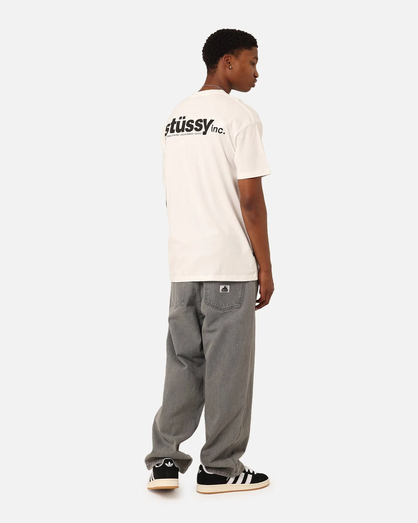 Stussy INC LCB T-Shirt White Outdoor Layer Athletic Wear