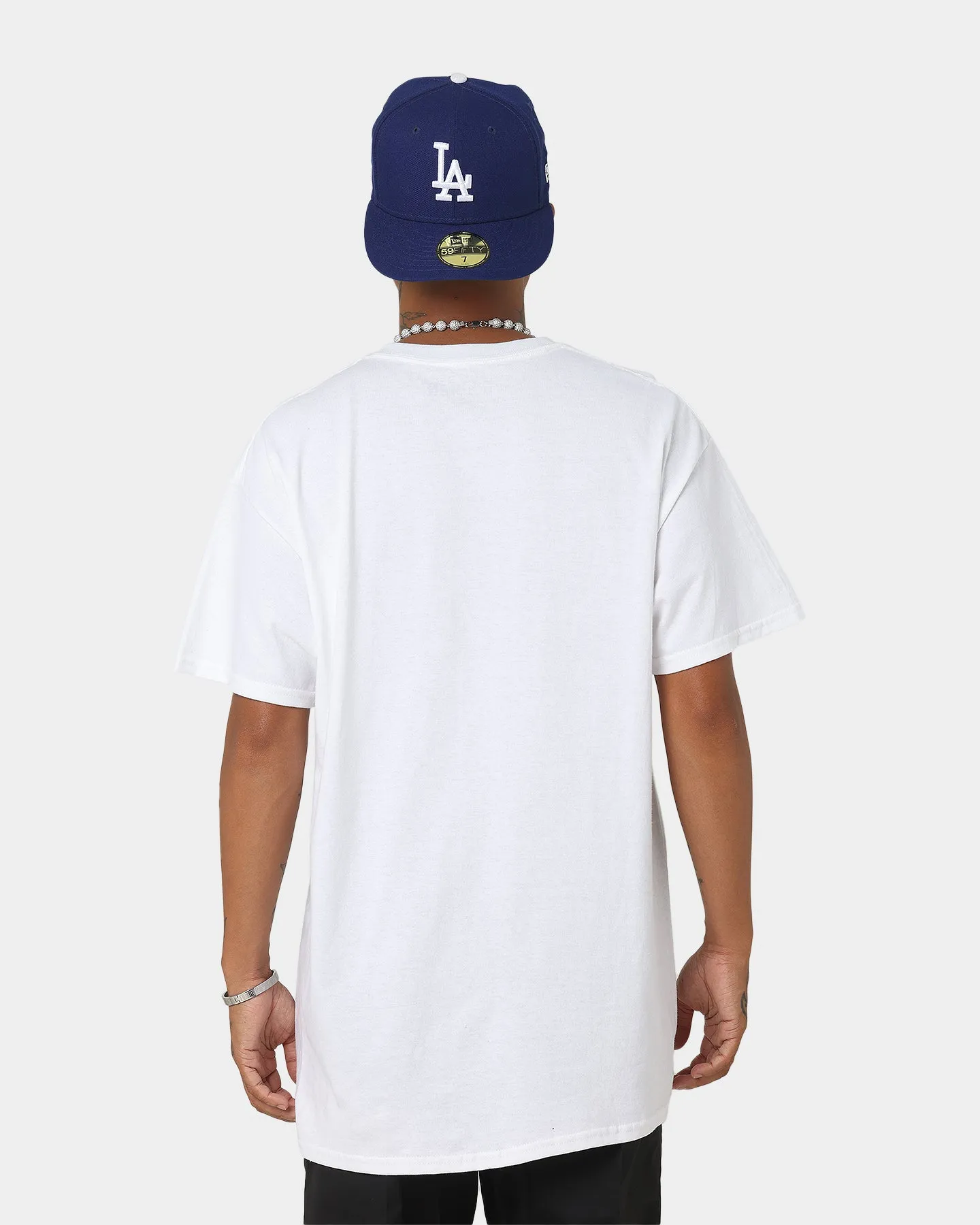 Cozy and Fashionable Rodman Brand Broken Glass T-Shirt White
