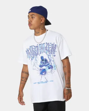 Rodman Brand Broken Glass T-Shirt White Casual Elegance Sustainable Dye Process